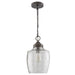 Capital Lighting - One Light Pendant - Stoney - Dark Pewter- Union Lighting Luminaires Decor