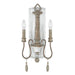 Capital Lighting - Two Light Wall Sconce - Zoe - French Antique- Union Lighting Luminaires Decor