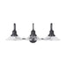 Capital Lighting - Three Light Vanity - Roan - Matte Black- Union Lighting Luminaires Decor