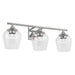 Capital Lighting - Three Light Vanity - Reece - Chrome- Union Lighting Luminaires Decor