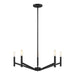 Visual Comfort Studio Canada - Five Light Chandelier - Vector - Midnight Black- Union Lighting Luminaires Decor