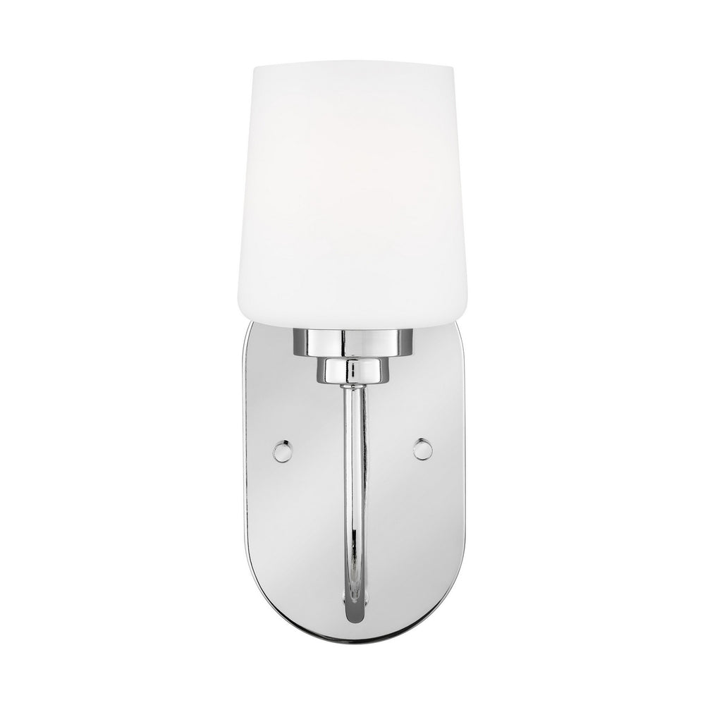 Generation Lighting Canada. - One Light Wall / Bath Sconce - Windom - Chrome- Union Lighting Luminaires Decor