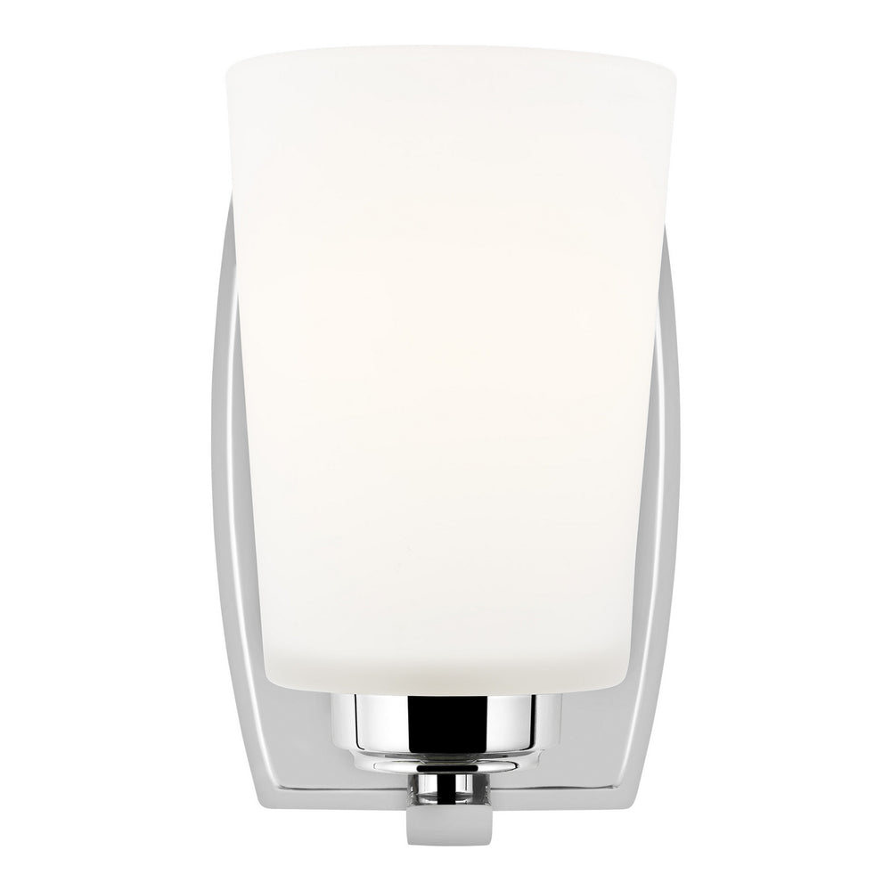 Generation Lighting Canada - One Light Wall / Bath Sconce - Franport - Chrome- Union Lighting Luminaires Decor