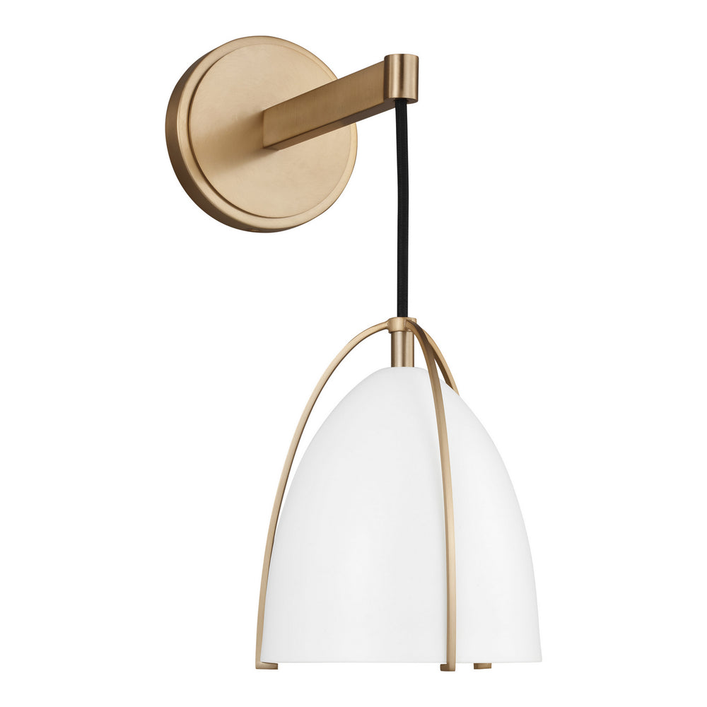 Visual Comfort Studio Canada - One Light Wall / Bath Sconce - Norman - Satin Brass- Union Lighting Luminaires Decor
