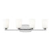 Generation Lighting Canada - Four Light Wall / Bath - Franport - Chrome- Union Lighting Luminaires Decor