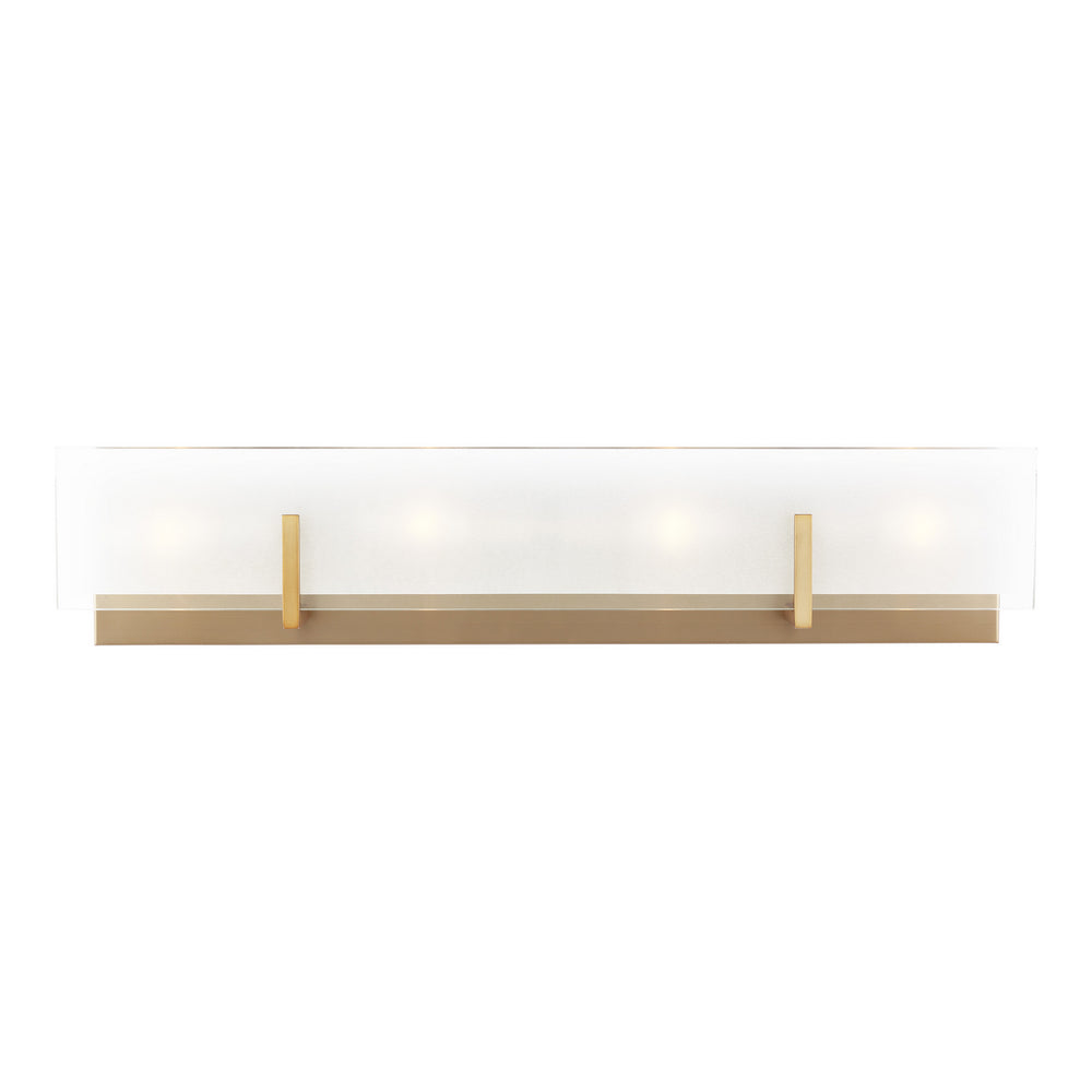 Visual Comfort Studio Canada - Four Light Wall / Bath - Syll - Satin Brass- Union Lighting Luminaires Decor