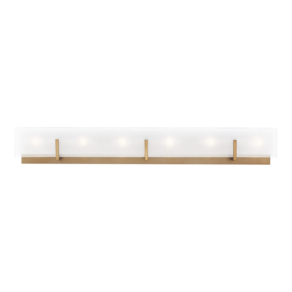Visual Comfort Studio Canada - Six Light Wall / Bath - Syll - Satin Brass- Union Lighting Luminaires Decor