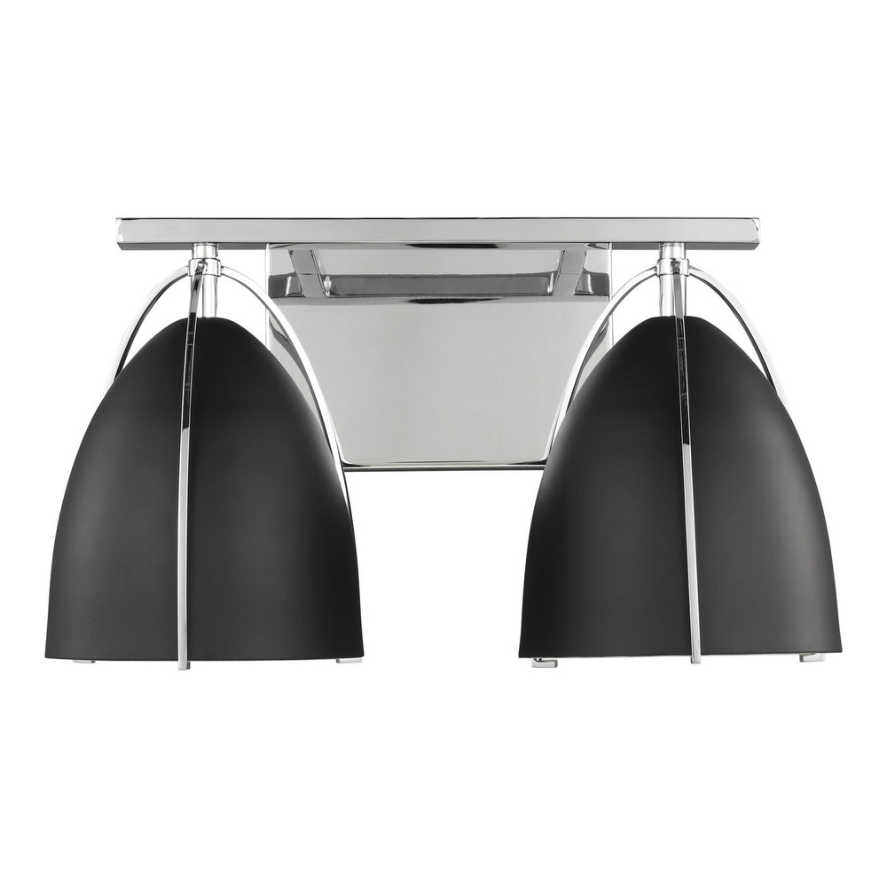 Visual Comfort Studio Canada - Two Light Wall / Bath - Norman - Chrome- Union Lighting Luminaires Decor