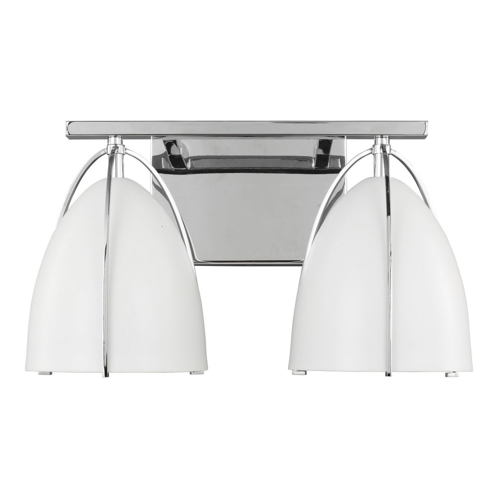Visual Comfort Studio Canada - Two Light Wall / Bath - Norman - Chrome- Union Lighting Luminaires Decor