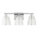 Visual Comfort Studio Canada - Three Light Wall / Bath - Norman - Chrome- Union Lighting Luminaires Decor