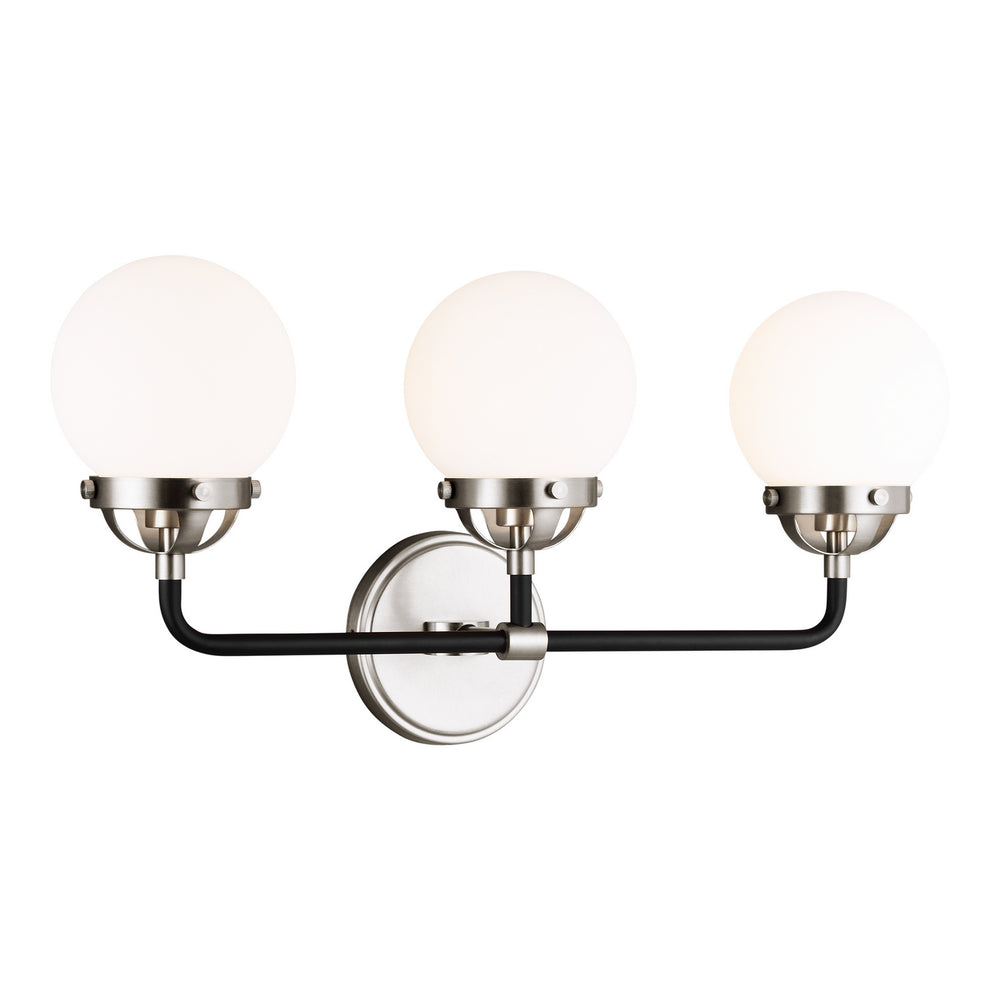 Visual Comfort Studio Canada - Three Light Wall / Bath - Cafe - Brushed Nickel- Union Lighting Luminaires Decor