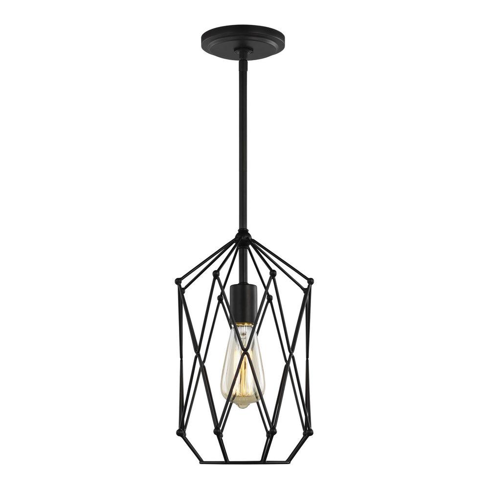 Visual Comfort Studio Canada - One Light Lantern - Zarra - Midnight Black- Union Lighting Luminaires Decor