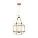 Visual Comfort Studio Canada - Three Light Lantern - Morrison - Satin Brass- Union Lighting Luminaires Decor