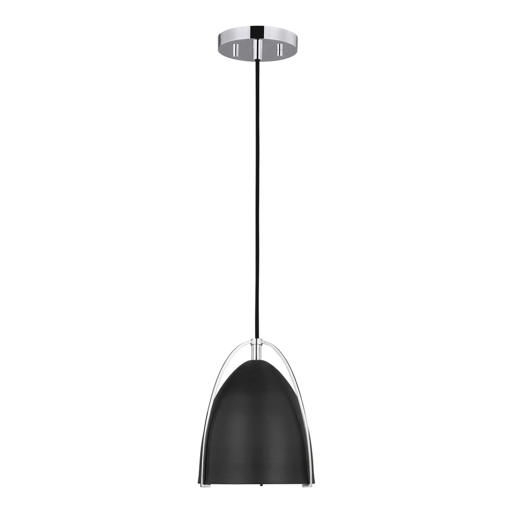 Visual Comfort Studio Canada - One Light Mini-Pendant - Norman - Chrome- Union Lighting Luminaires Decor
