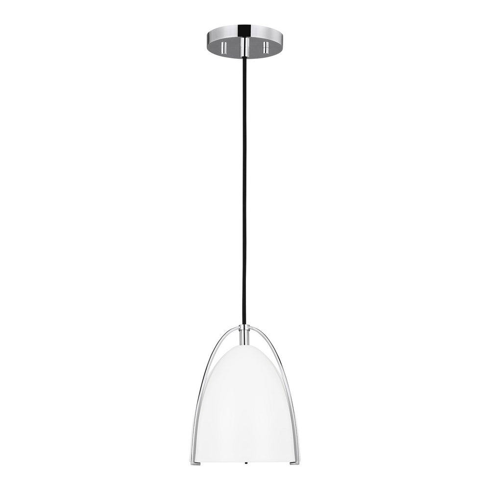 Visual Comfort Studio Canada - One Light Mini-Pendant - Norman - Chrome- Union Lighting Luminaires Decor