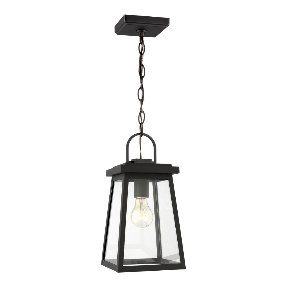 Visual Comfort Studio Canada - One Light Outdoor Pendant - Founders - Black- Union Lighting Luminaires Decor
