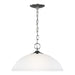 Generation Lighting Canada - One Light Pendant - Geary - Chrome- Union Lighting Luminaires Decor