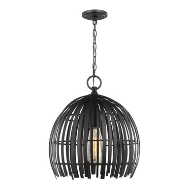 Visual Comfort Studio Canada - One Light Pendant - Hanalei - Midnight Black- Union Lighting Luminaires Decor