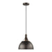 Visual Comfort Studio Canada - One Light Pendant - Rockland - Bronze- Union Lighting Luminaires Decor