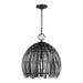 Visual Comfort Studio Canada - One Light Pendant - Hanalei - Midnight Black- Union Lighting Luminaires Decor