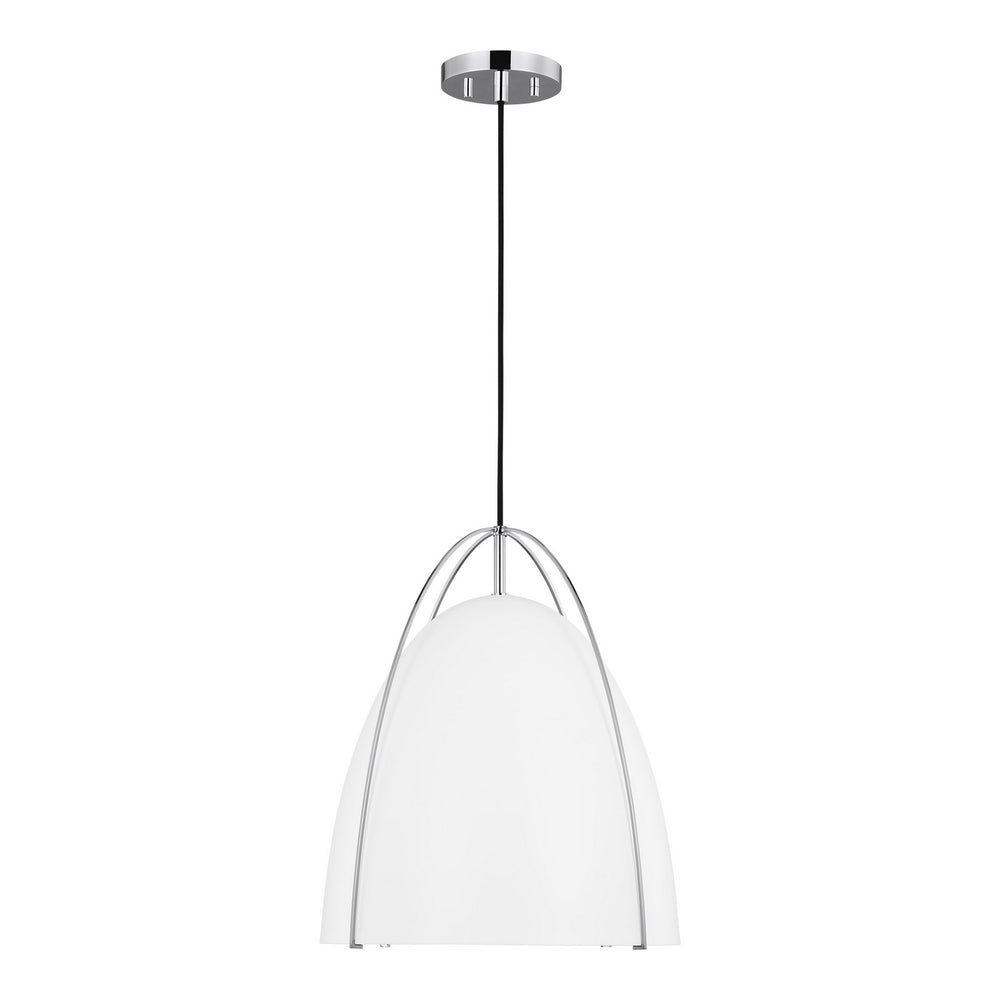 Visual Comfort Studio Canada - One Light Pendant - Norman - Chrome- Union Lighting Luminaires Decor