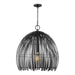 Visual Comfort Studio Canada - One Light Pendant - Hanalei - Midnight Black- Union Lighting Luminaires Decor