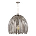 Visual Comfort Studio Canada - One Light Pendant - Hanalei - Washed Pine- Union Lighting Luminaires Decor