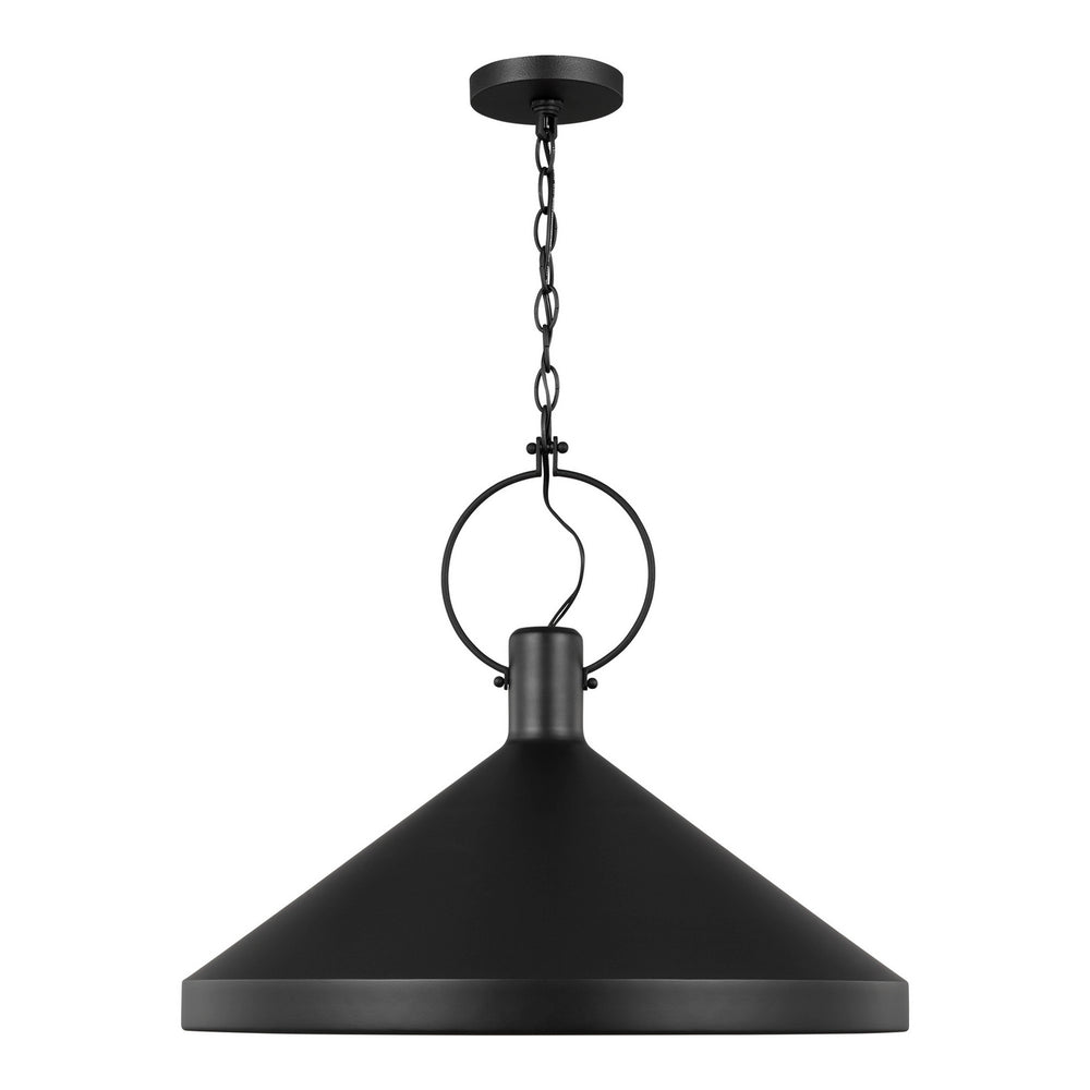 Visual Comfort Studio Canada - One Light Pendant - Lyon - Midnight Black- Union Lighting Luminaires Decor