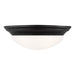 Generation Lighting Canada - Two Light Flush Mount - Nash - Midnight Black- Union Lighting Luminaires Decor