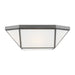 Visual Comfort Studio Canada - Two Light Flush Mount - Morrison - Antique Brushed Nickel- Union Lighting Luminaires Decor