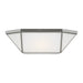 Visual Comfort Studio Canada - Four Light Flush Mount - Morrison - Brushed Nickel- Union Lighting Luminaires Decor