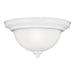 Generation Lighting Canada - One Light Flush Mount - Geary - White- Union Lighting Luminaires Decor
