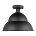 Visual Comfort Studio Canada - One Light Outdoor Flush Mount - Barn Light - Black- Union Lighting Luminaires Decor