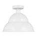 Visual Comfort Studio Canada - One Light Outdoor Flush Mount - Barn Light - White- Union Lighting Luminaires Decor