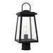 Visual Comfort Studio Canada - One Light Outdoor Post Lantern - Founders - Black- Union Lighting Luminaires Decor