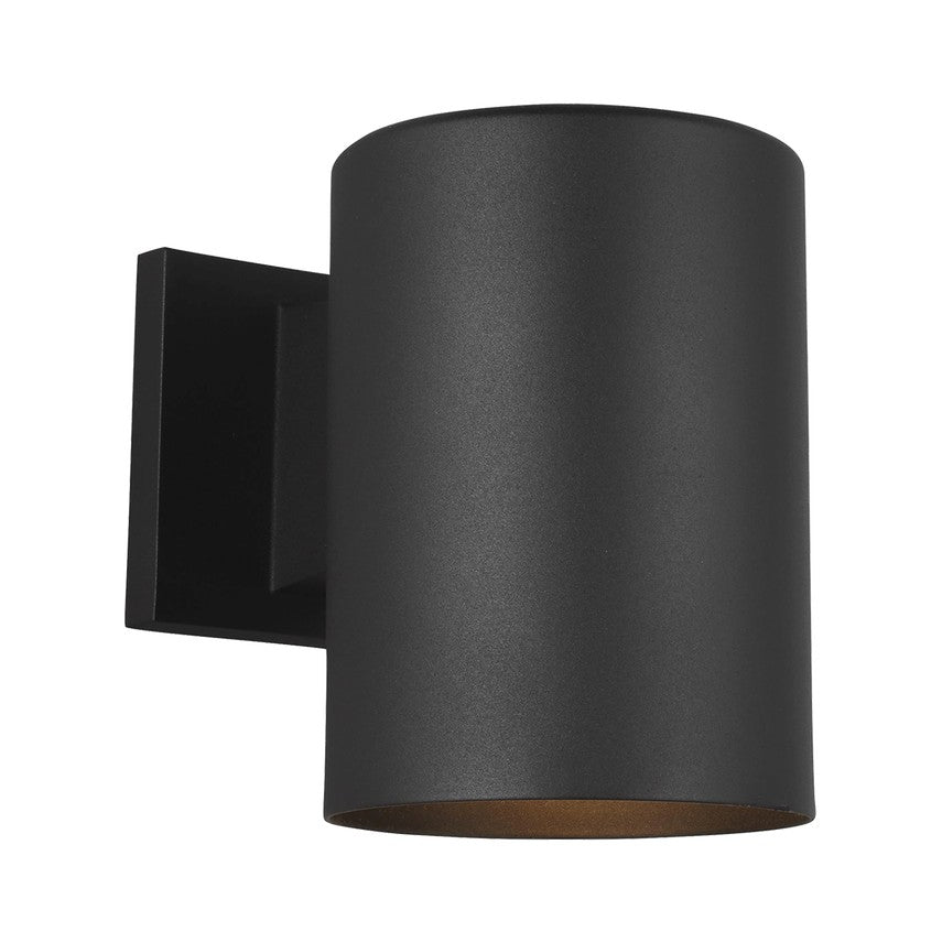 Visual Comfort Studio Canada - LED Outdoor Wall Lantern - Outdoor Cylinders - Black- Union Lighting Luminaires Decor
