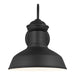 Generation Lighting Canada - One Light Outdoor Wall Lantern - Fredricksburg - Black- Union Lighting Luminaires Decor