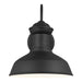 Generation Lighting Canada - One Light Outdoor Wall Lantern - Fredricksburg - Black- Union Lighting Luminaires Decor