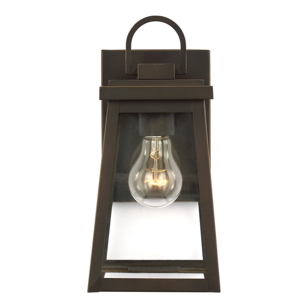 Visual Comfort Studio Canada - One Light Outdoor Wall Lantern - Founders - Antique Bronze- Union Lighting Luminaires Decor