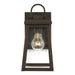 Visual Comfort Studio Canada - One Light Outdoor Wall Lantern - Founders - Antique Bronze- Union Lighting Luminaires Decor