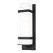 Generation Lighting Canada - One Light Outdoor Wall Lantern - Alban - Black- Union Lighting Luminaires Decor