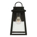 Visual Comfort Studio Canada - One Light Outdoor Wall Lantern - Founders - Black- Union Lighting Luminaires Decor