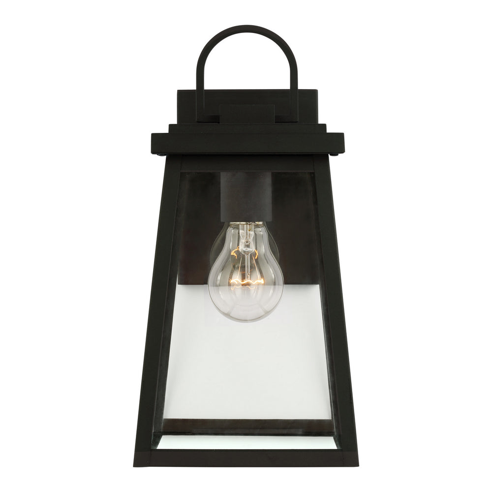 Visual Comfort Studio Canada - One Light Outdoor Wall Lantern - Founders - Black- Union Lighting Luminaires Decor