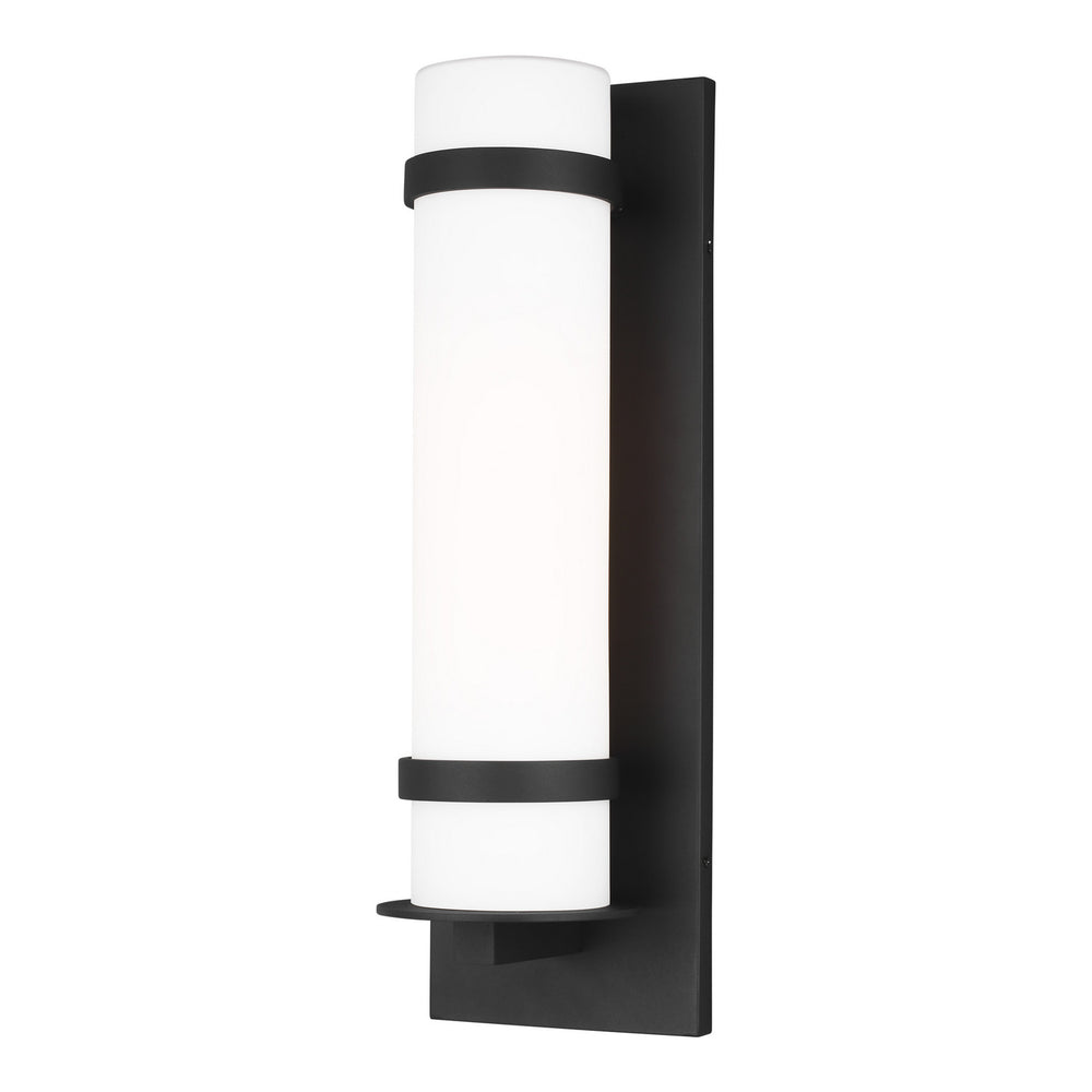 Generation Lighting Canada - One Light Outdoor Wall Lantern - Alban - Black- Union Lighting Luminaires Decor