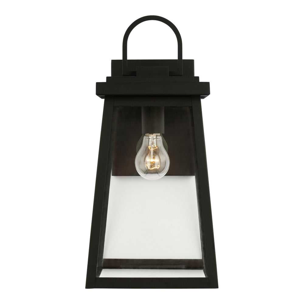 Visual Comfort Studio Canada - One Light Outdoor Wall Lantern - Founders - Black- Union Lighting Luminaires Decor