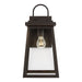 Visual Comfort Studio Canada - One Light Outdoor Wall Lantern - Founders - Antique Bronze- Union Lighting Luminaires Decor