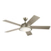 "Kichler Canada - 56"Ceiling Fan - Verdi - Brushed Nickel- Union Lighting Luminaires Decor"