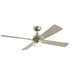 Kichler Canada - 52"Ceiling Fan - Lija - Brushed Nickel- Union Lighting Luminaires Decor