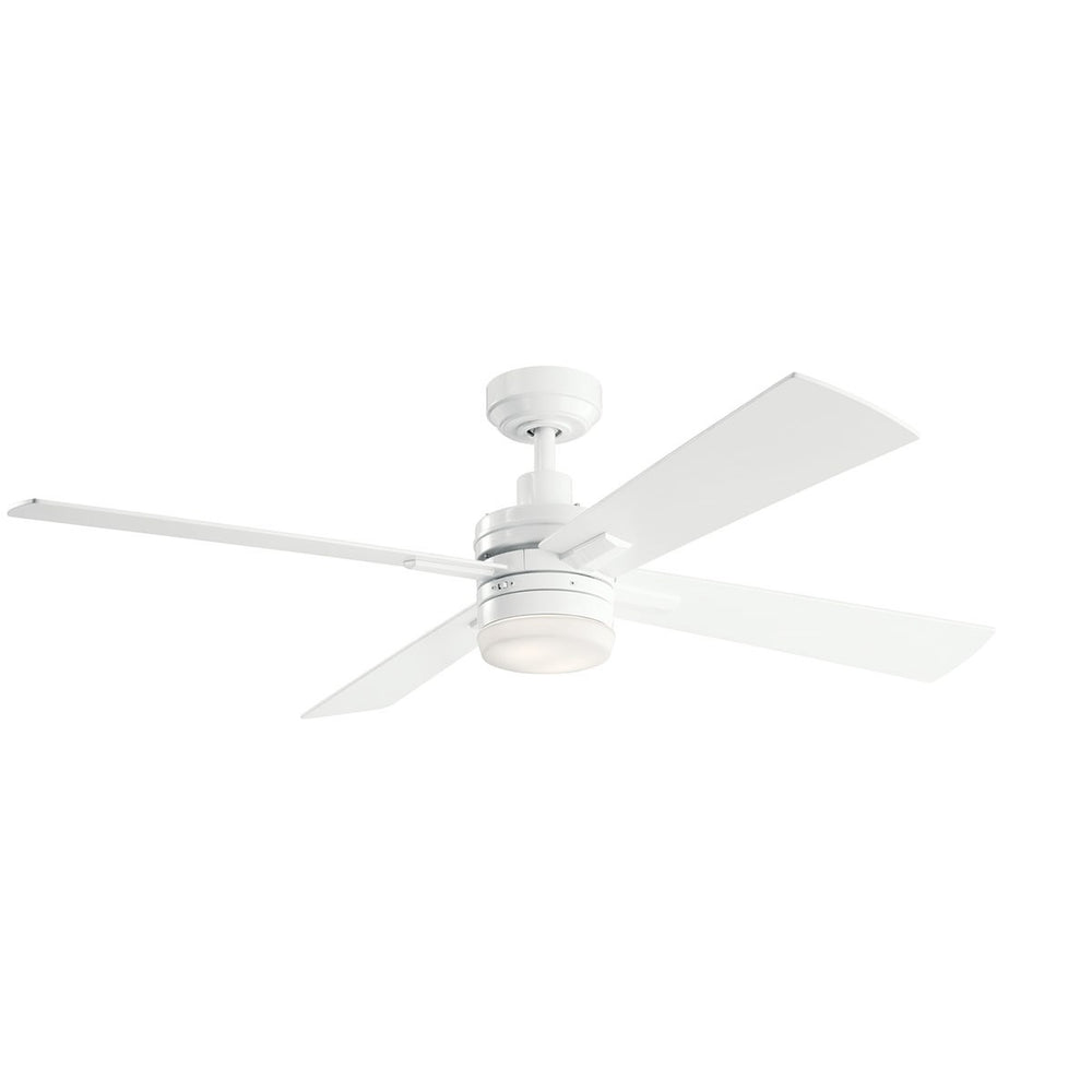 Kichler Canada - 52"Ceiling Fan - Lija - White- Union Lighting Luminaires Decor