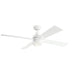 Kichler Canada - 52"Ceiling Fan - Lija - White- Union Lighting Luminaires Decor